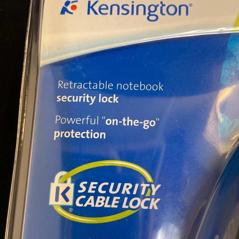 Kensington Keyed Retractable Notebook Lock - NWT
